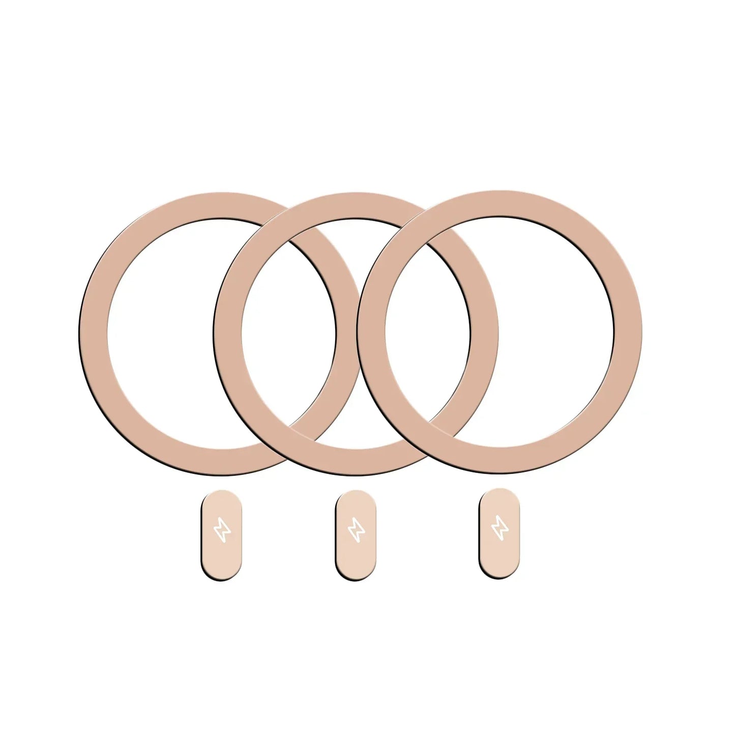1β5pcs Metal Plate Ring for MagSafe Charger & Car Mount β iPhone 13β15