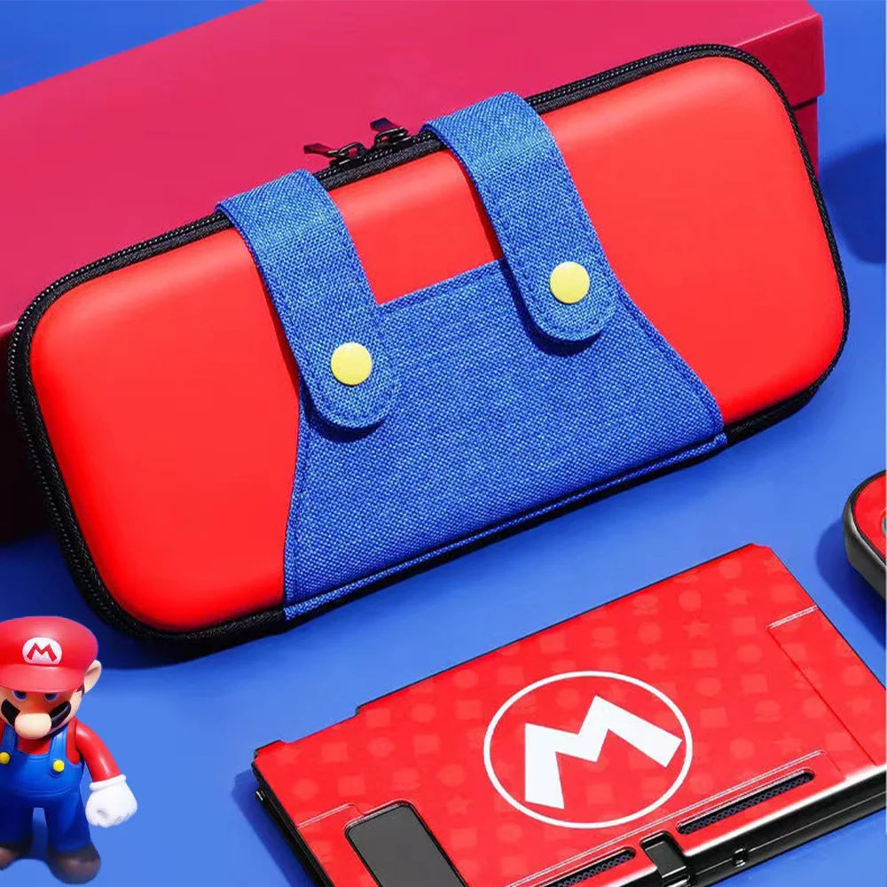 Slim Waterproof Travel Case for Nintendo Switch 2 – Mario Edition