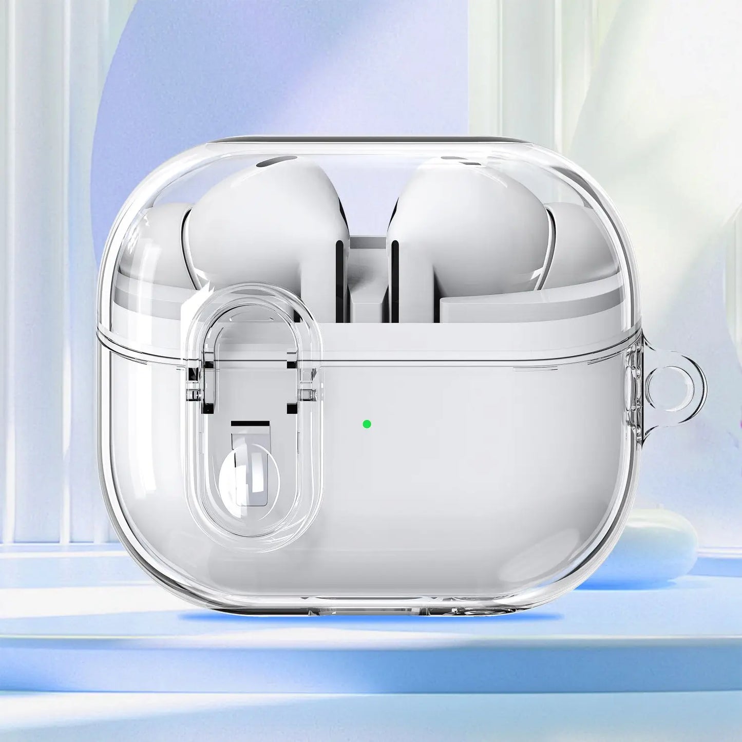 Transparent Secure Lock Case for Samsung Galaxy Buds 3 Pro