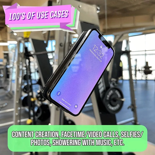 Double-Sided Silicone Suction Phone Holder – Hands-Free Universal Mount