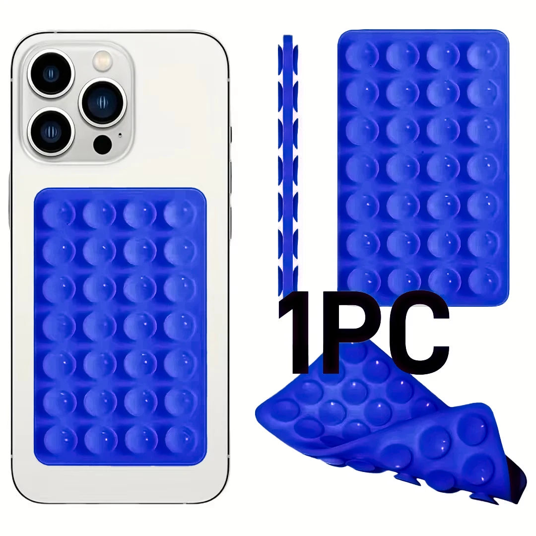 Double-Sided Silicone Suction Phone Holder – Hands-Free Universal Mount