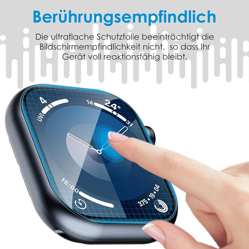 5PCS Hydrogel Screen Protector for Apple Watch Ultra 10 9 8 7 6 SE 49mm