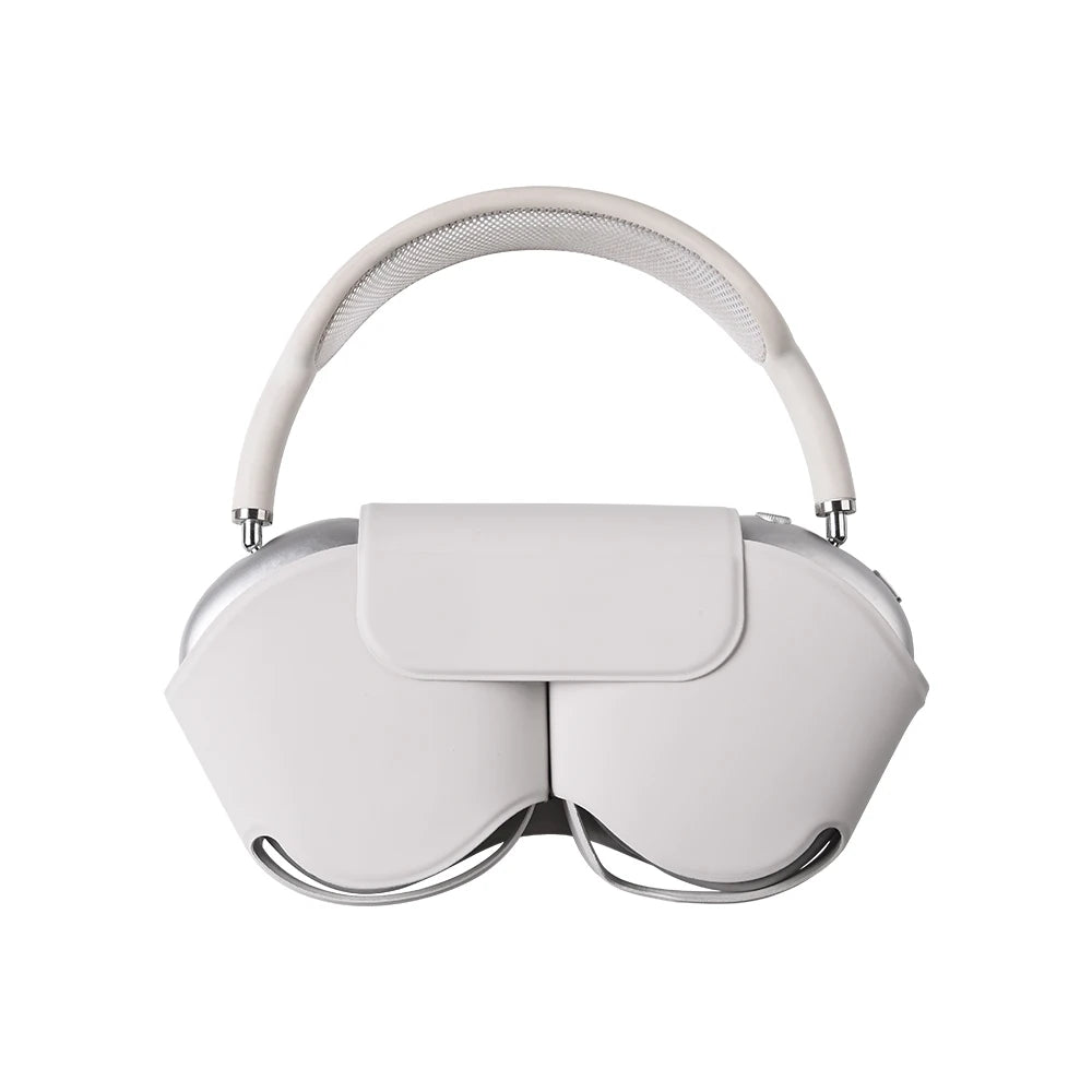 Leather Protective Case for AirPods Max – Soft Headphone Cover Bag