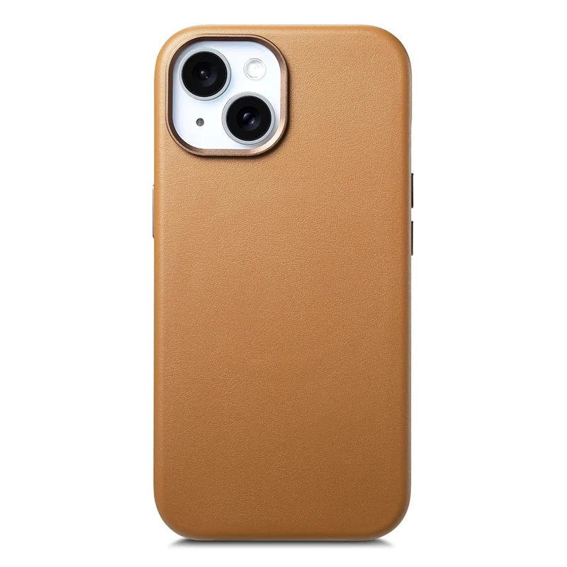 Magnetic MagSafe Leather Case for iPhone 16/15 Pro Max/Plus
