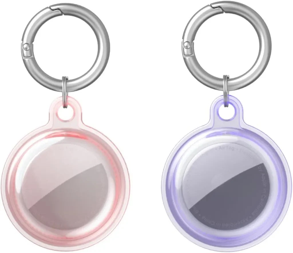 4/8/6 Pack Waterproof AirTag Keychain Case for Pet Collars & Key Rings