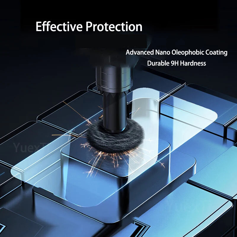 4-Pack Tempered Glass Screen Protectors for iPhone 7–16 Pro Max