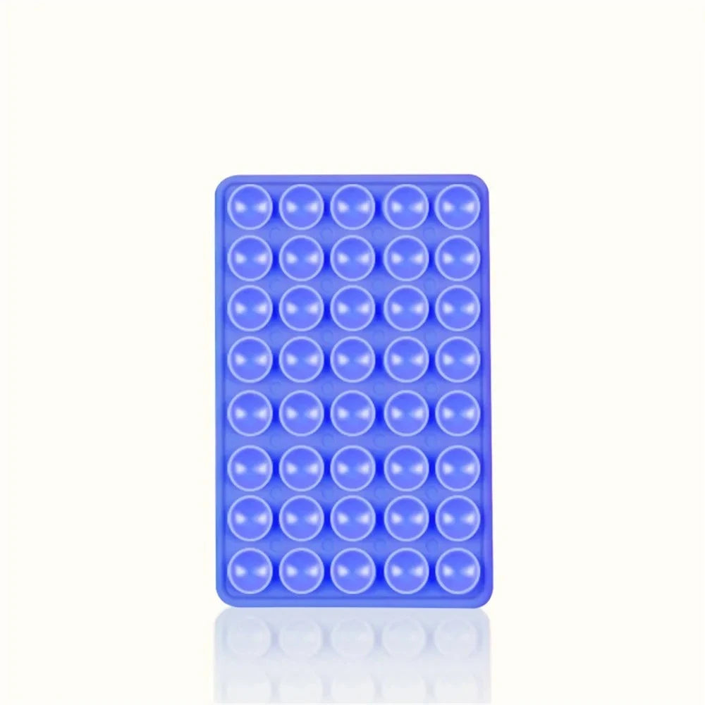 Silicone Suction Phone Case Mount Non-Slip Stand for Selfies & Videos - Mixed Colors