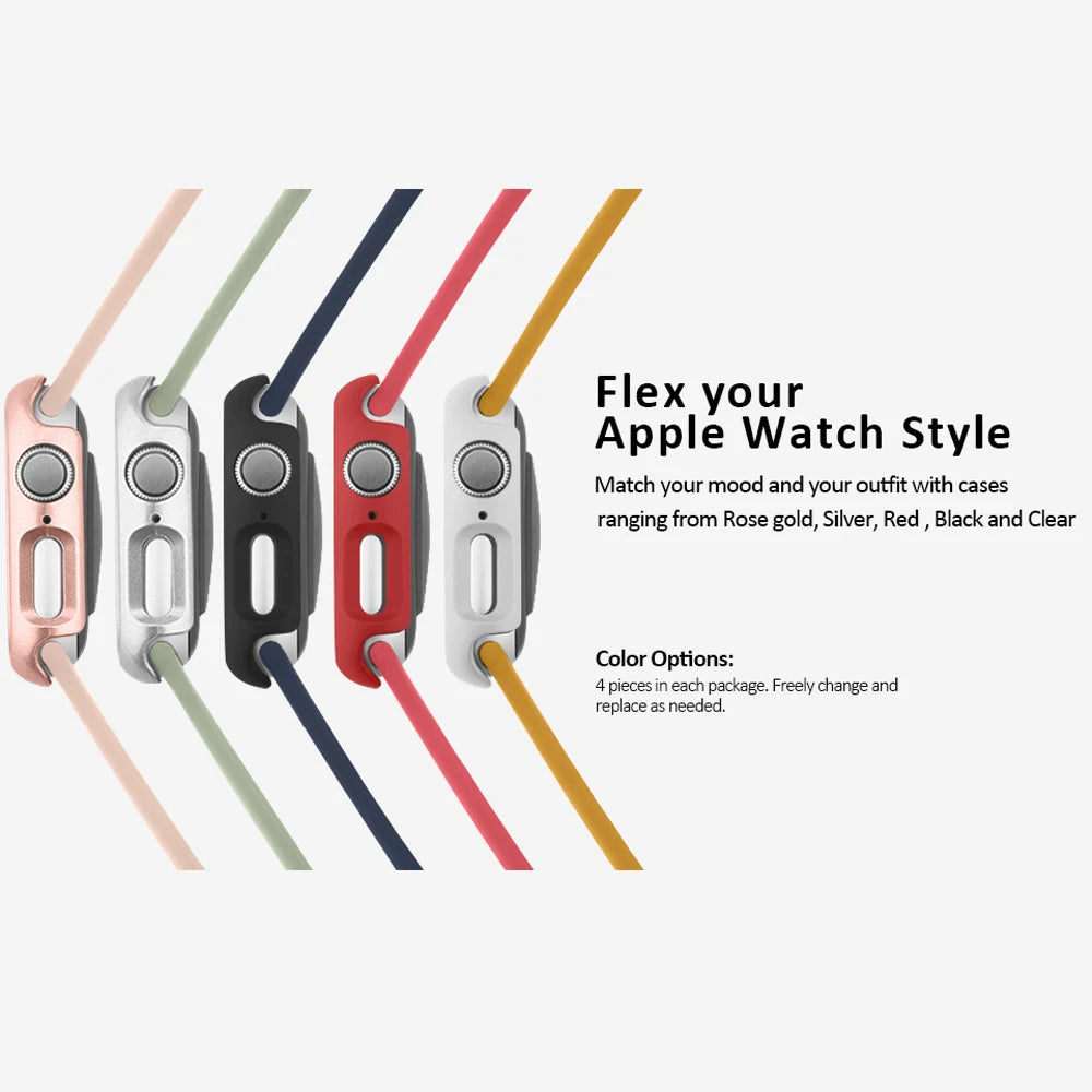 Matte PC Bumper Case for Apple Watch Ultra SE 8 7 6 5 4 3 2 – 49–38mm