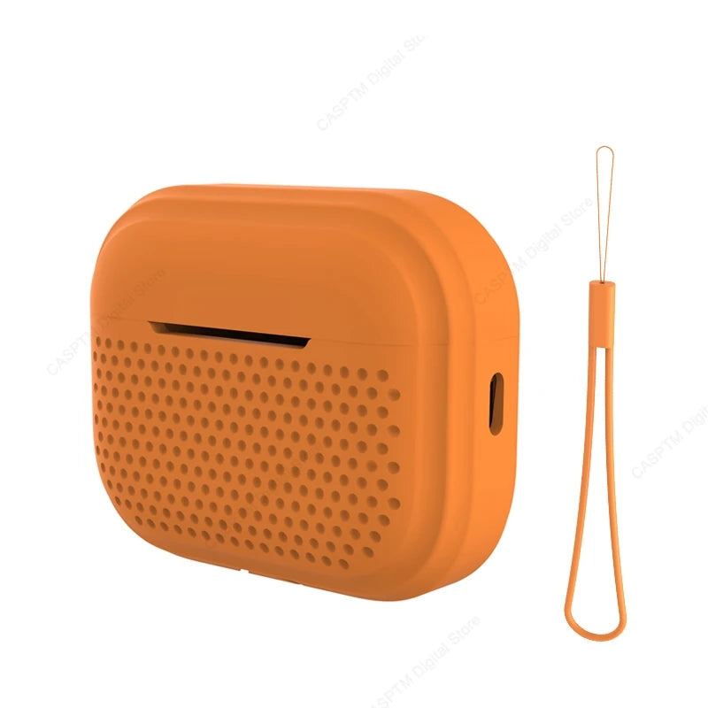 Soft Silicone Case for AirPods Pro 2 & 3 with USB-C Charging Protection