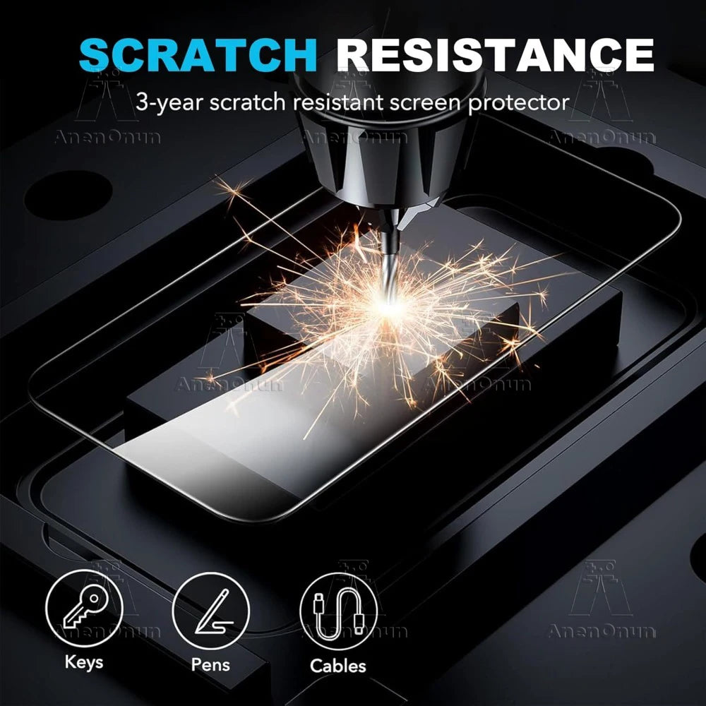 HD Tempered Glass Screen Protector for Switch 2 – 9H Shatterproof, 2.5D Edge
