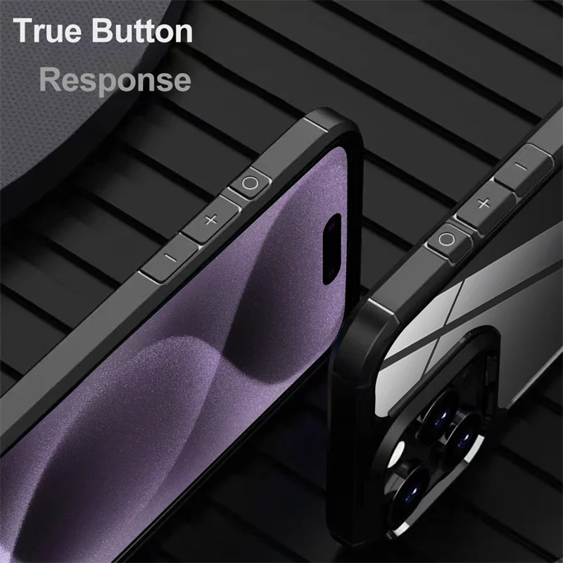 Transparent Shockproof Bumper Case for iPhone 11β16 Pro Max Series