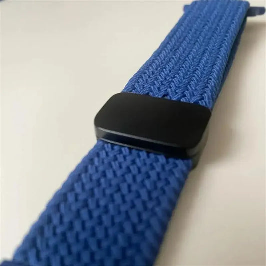 Braided Strap for Apple Watch Ultra 2 & Series 9–3, Magnetic Buckle Band 49–38mm