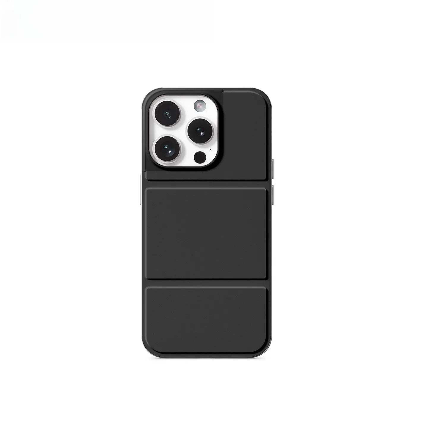 Ultra-Thin Magnetic iPhone Case with 3-Fold Rotating Bracket for 16 Pro Max / 15 Series