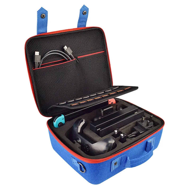 Large Capacity Carrying Case for Nintendo Switch OLED – Game Card Storage Bag