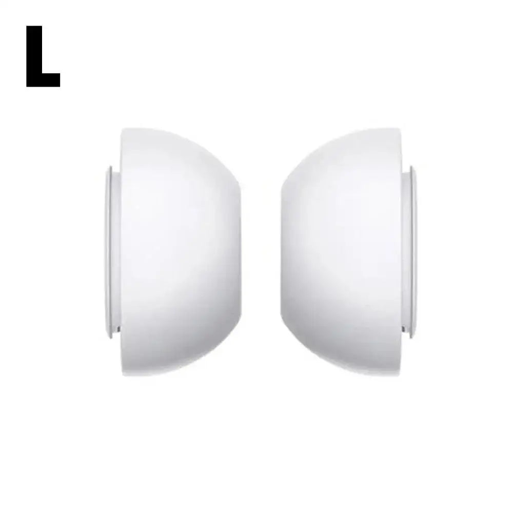 4 Pairs Silicone Ear Tips for AirPods Pro 1/2 – XS/S/M/L Noise Reduction