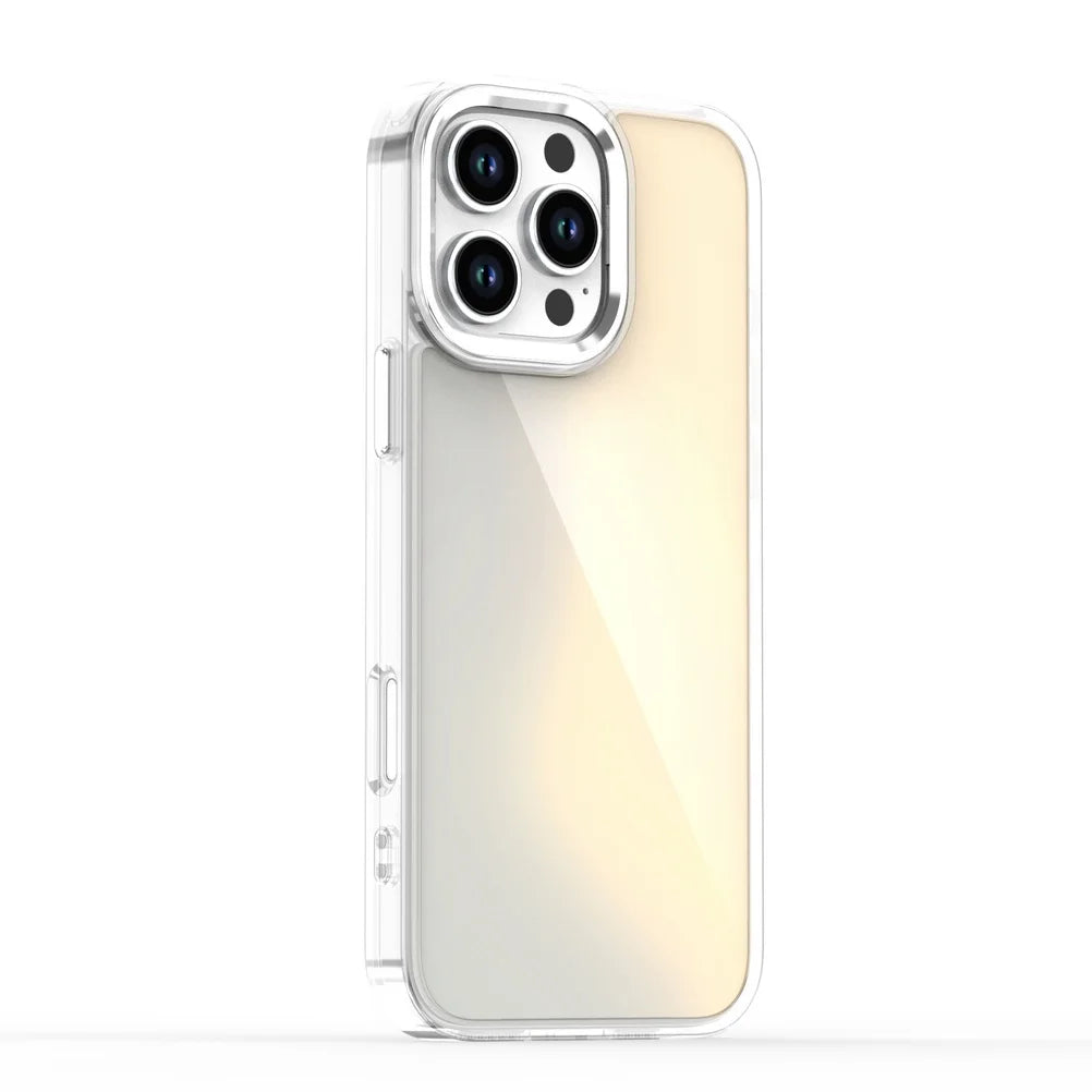 Anti-Yellow Magnetic Gradient Case w/ Metal Lens Guard for iPhone 16–11