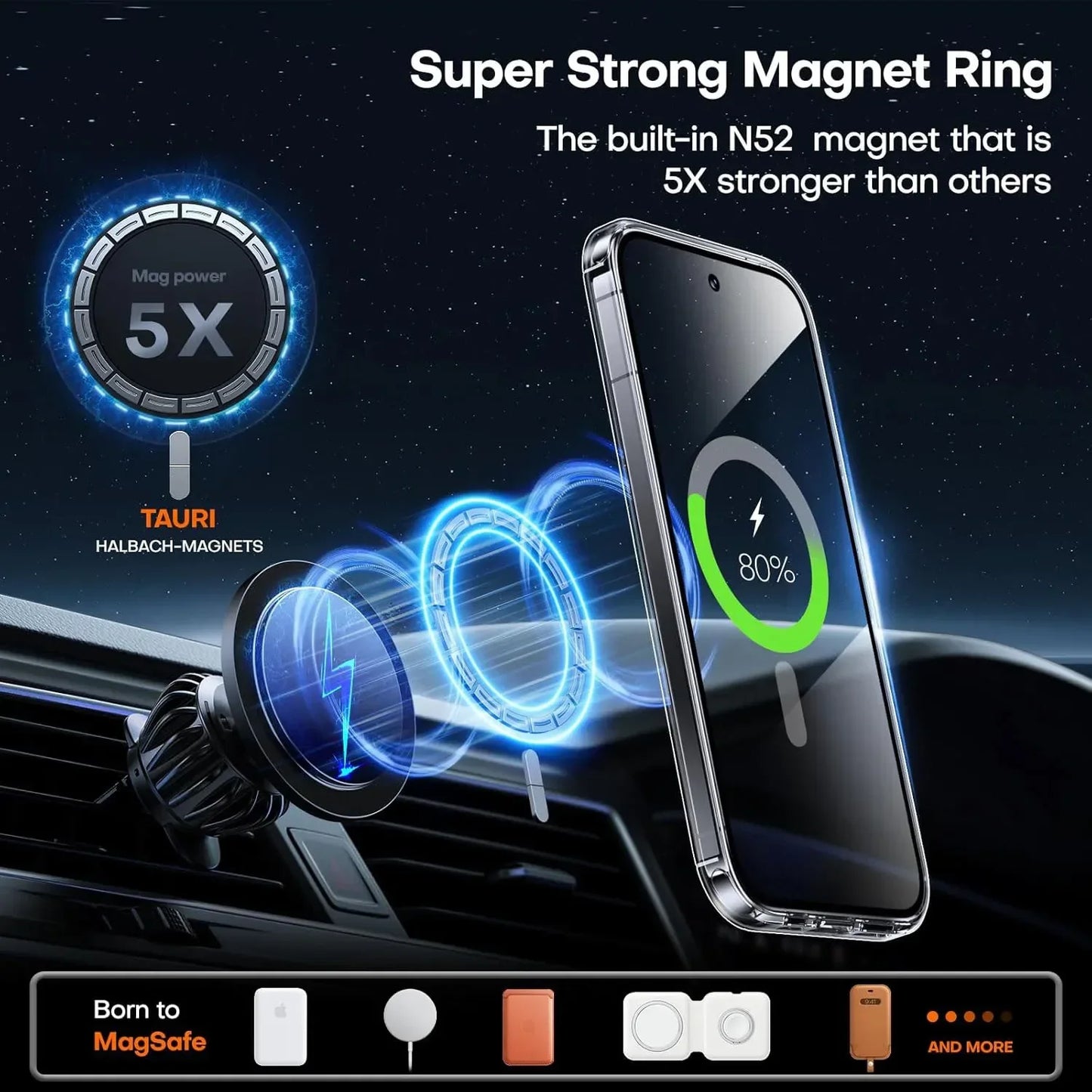 Clear MagSafe Magnetic Case for Pixel 9 Pro XL 8 7 – Shockproof Cover