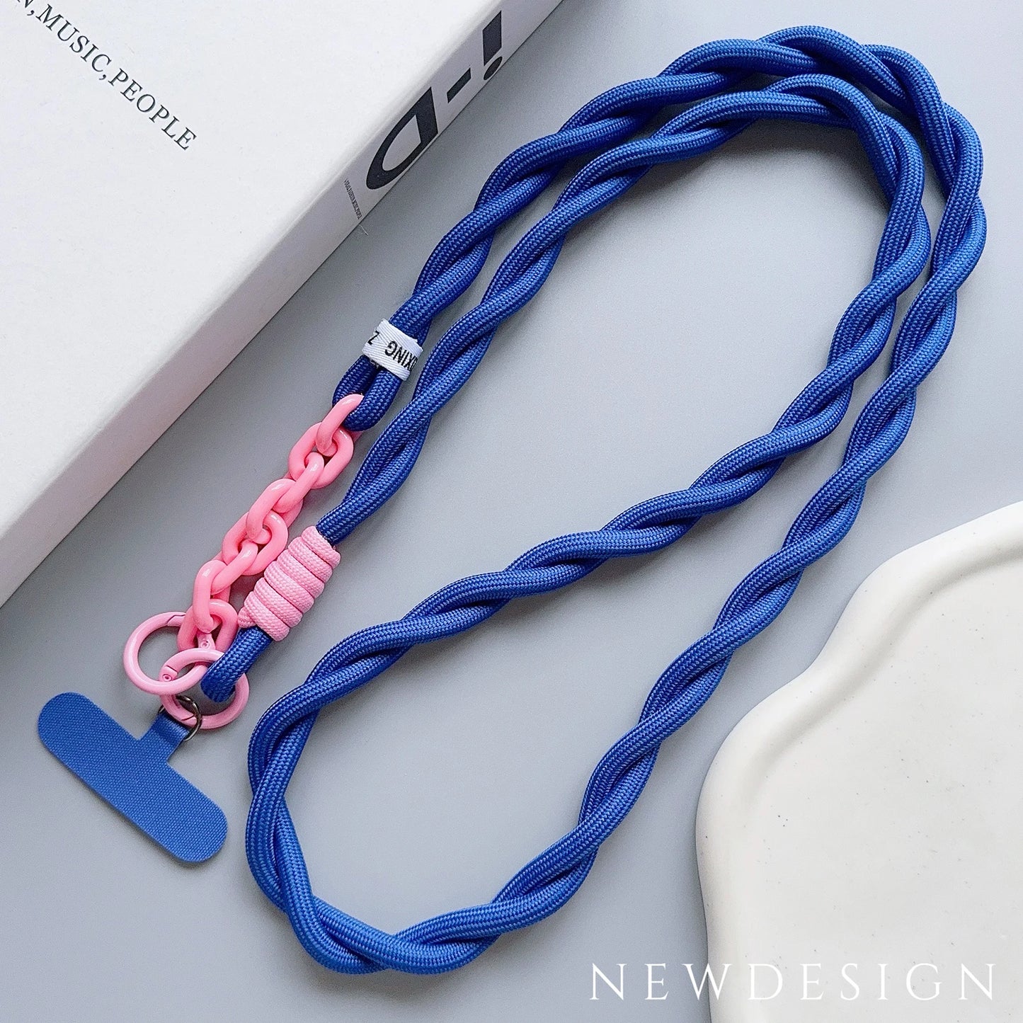 Acrylic Crossbody Phone Lanyard Strap β Anti-Lost Neck & Wrist Clip