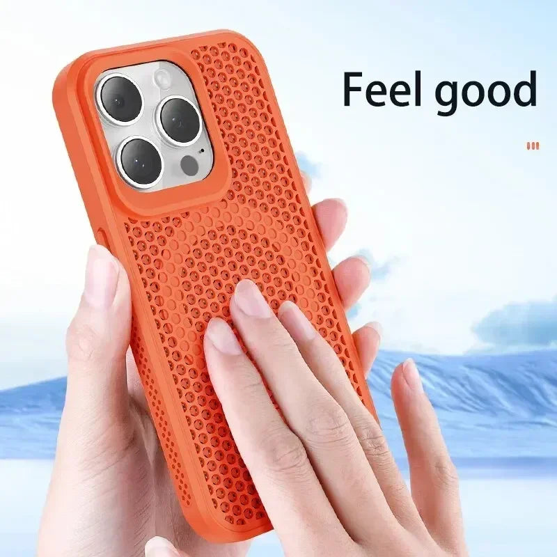 Cooling Magnetic Case for iPhone 14 Pro Max Plus – MagSafe Compatible