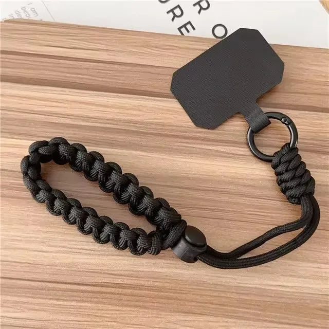 Handwoven Adjustable Phone Lanyard Strap β Anti-Drop Outdoor Wrist Rope