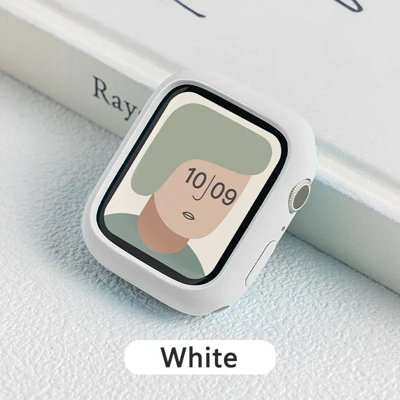 Silicone Bumper Case for Apple Watch Series 6β10 SE 42β46mm Protective Cover