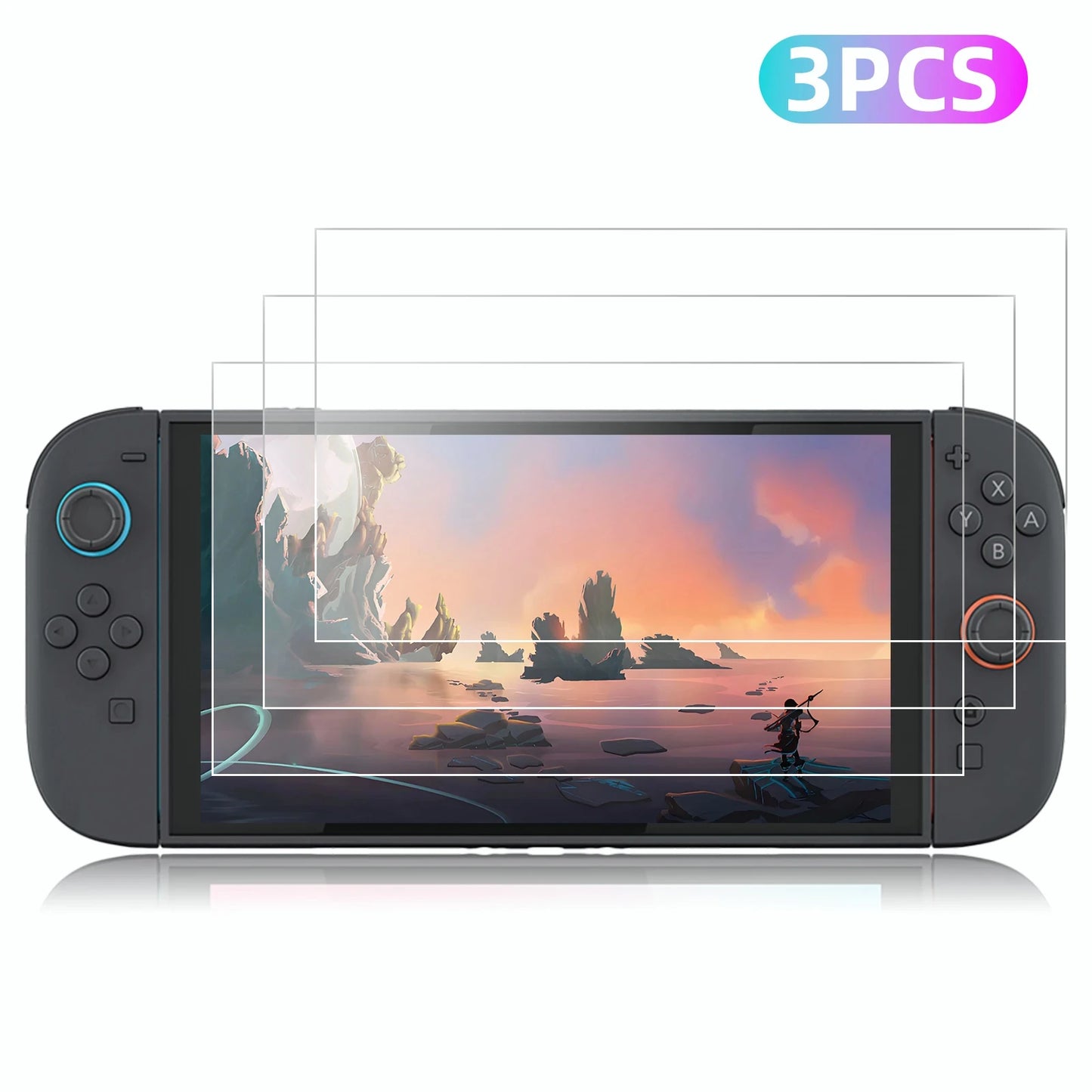 Tempered Glass Screen Protector for Nintendo Switch 2 (2025) – HD Clear & Anti-Scratch