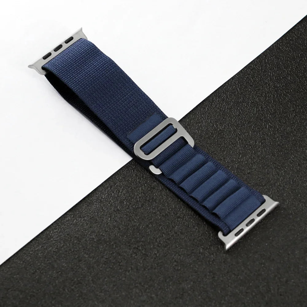 Alpine Nylon Strap for Apple Watch Bands 38-49mm - Ultra 2 Series 9 SE