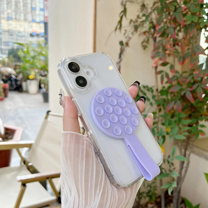 Candy Color Magnetic Holder with Mirror for MagSafe iPhone & Suction Mount