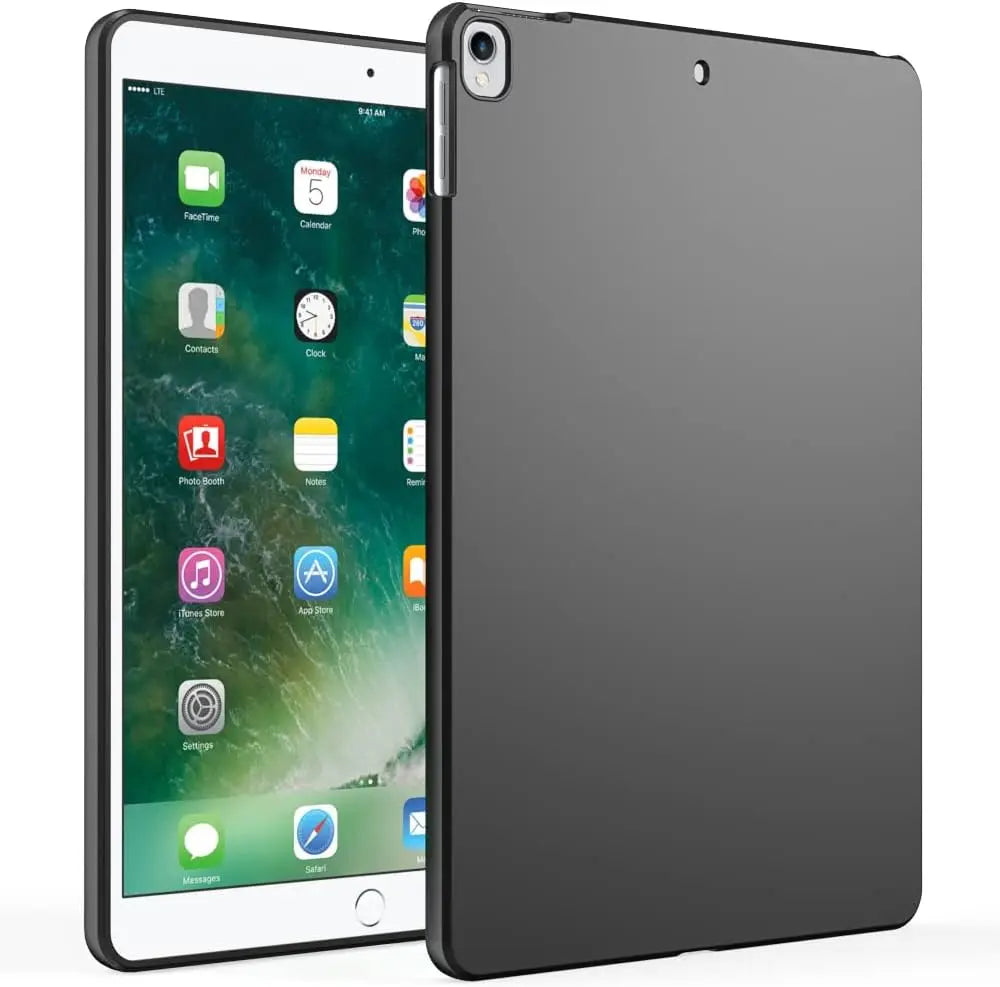 Soft Silicone TPU Case for iPad Air, Mini, Pro & 5β10 Gen iPads β Black Cover