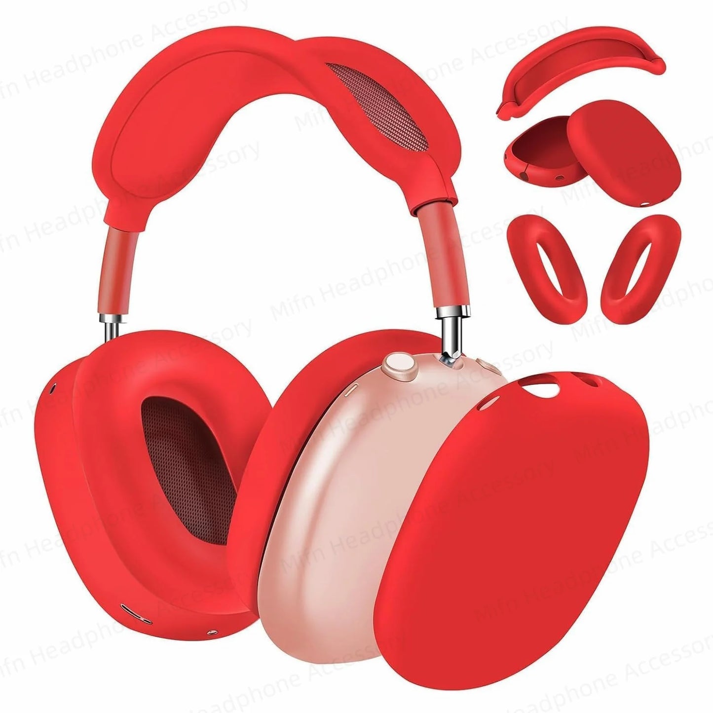 2024 Clear Soft TPU Case for AirPods Max – Ear Cups & Headband Cover