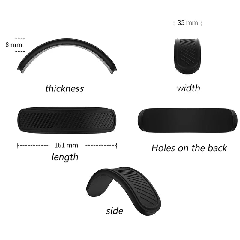 Silicone Headband Cover for AirPods Max – Washable & Protective Cushion