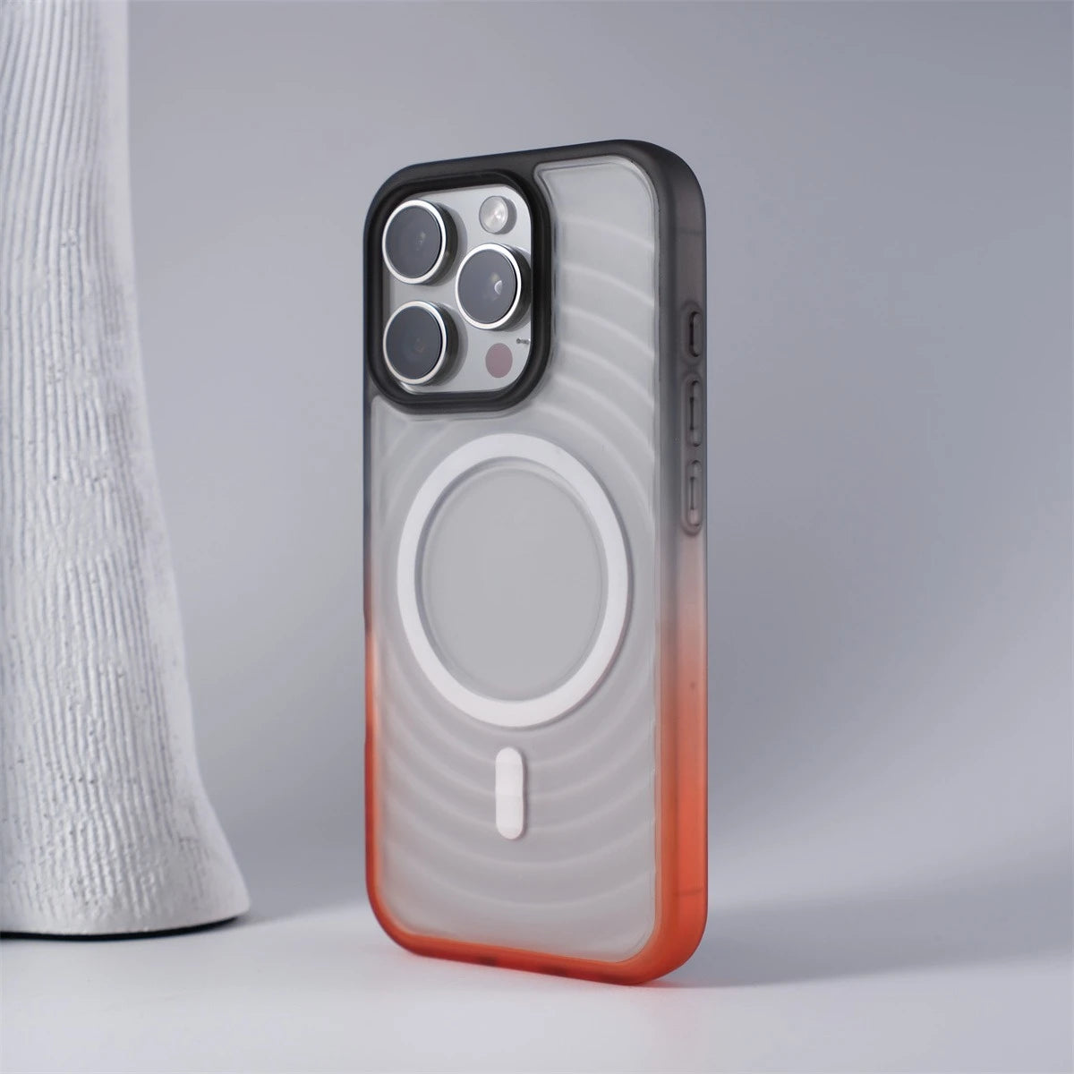 Luxury 3D Water Ripple Magsafe Case for iPhone 12/13/14/15/16 Pro Max