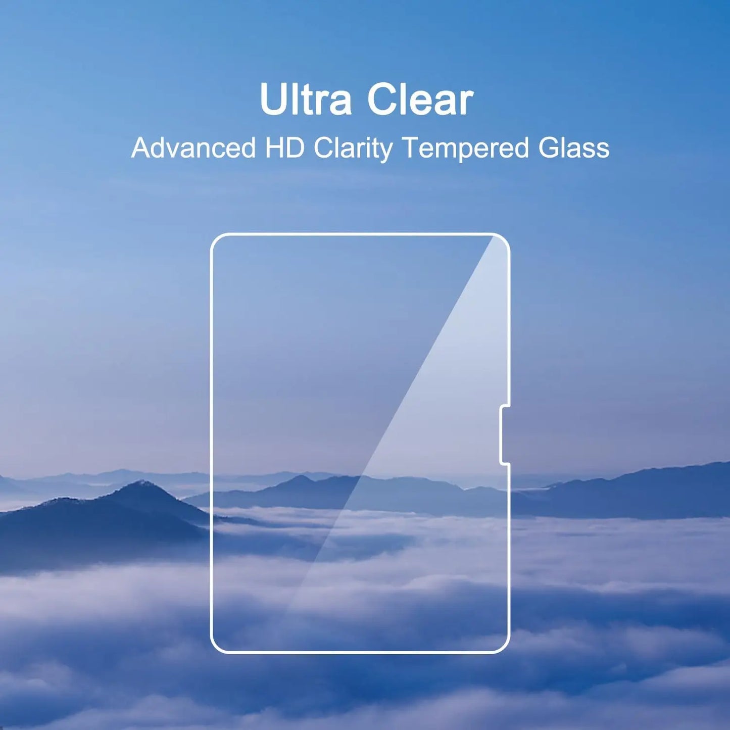 2-Pack Tempered Glass Screen Protector for iPad Air 11"/13" 2024 M2