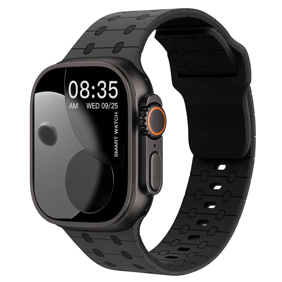 Sport Silicone Bracelet for Apple Watch Series 3–10 SE Ultra 38–49mm