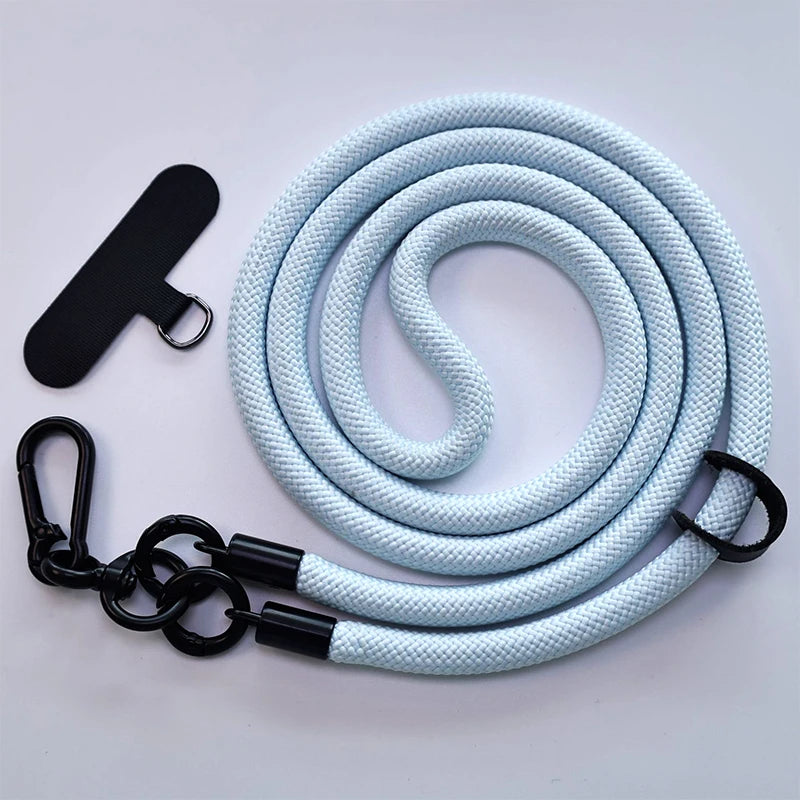 120CM Fashion Phone Lanyard Strap with Hook for Anti-Loss & Card Holder