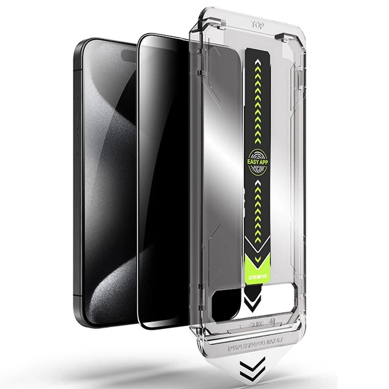 Premium Tempered Glass Screen Protector for iPhone 16/15 Pro Max & 16 Plus