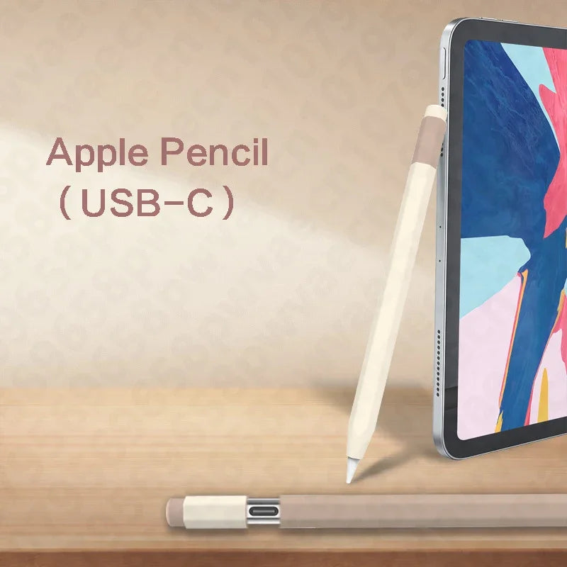Retro Silicone Case for Apple Pencil 3 USB-C – 3rd Gen Stylus Cover