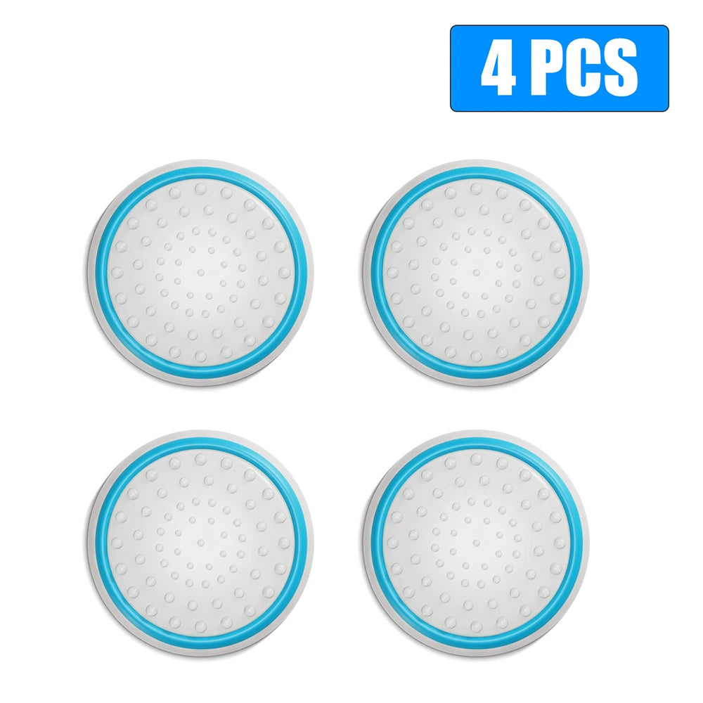 4PCS Luminous Joystick Thumb Grips for PS5/PS4/Xbox/Switch Pro Controllers