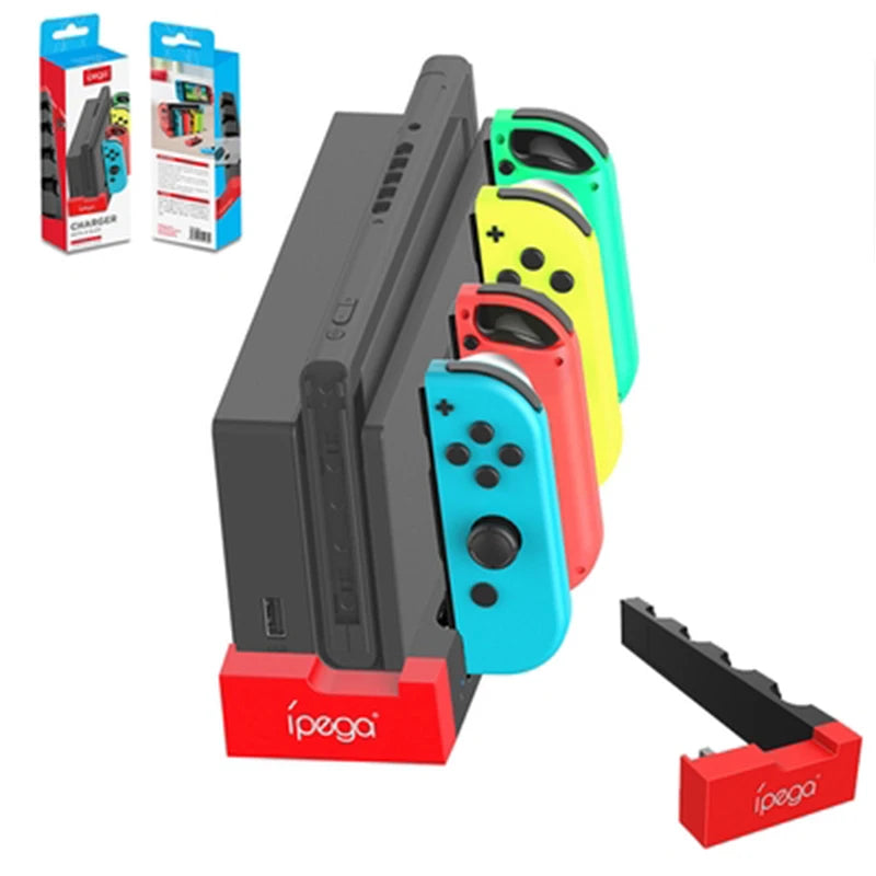 Joy-Con Charging Dock Stand for Nintendo Switch – 4 Slot Controller Station