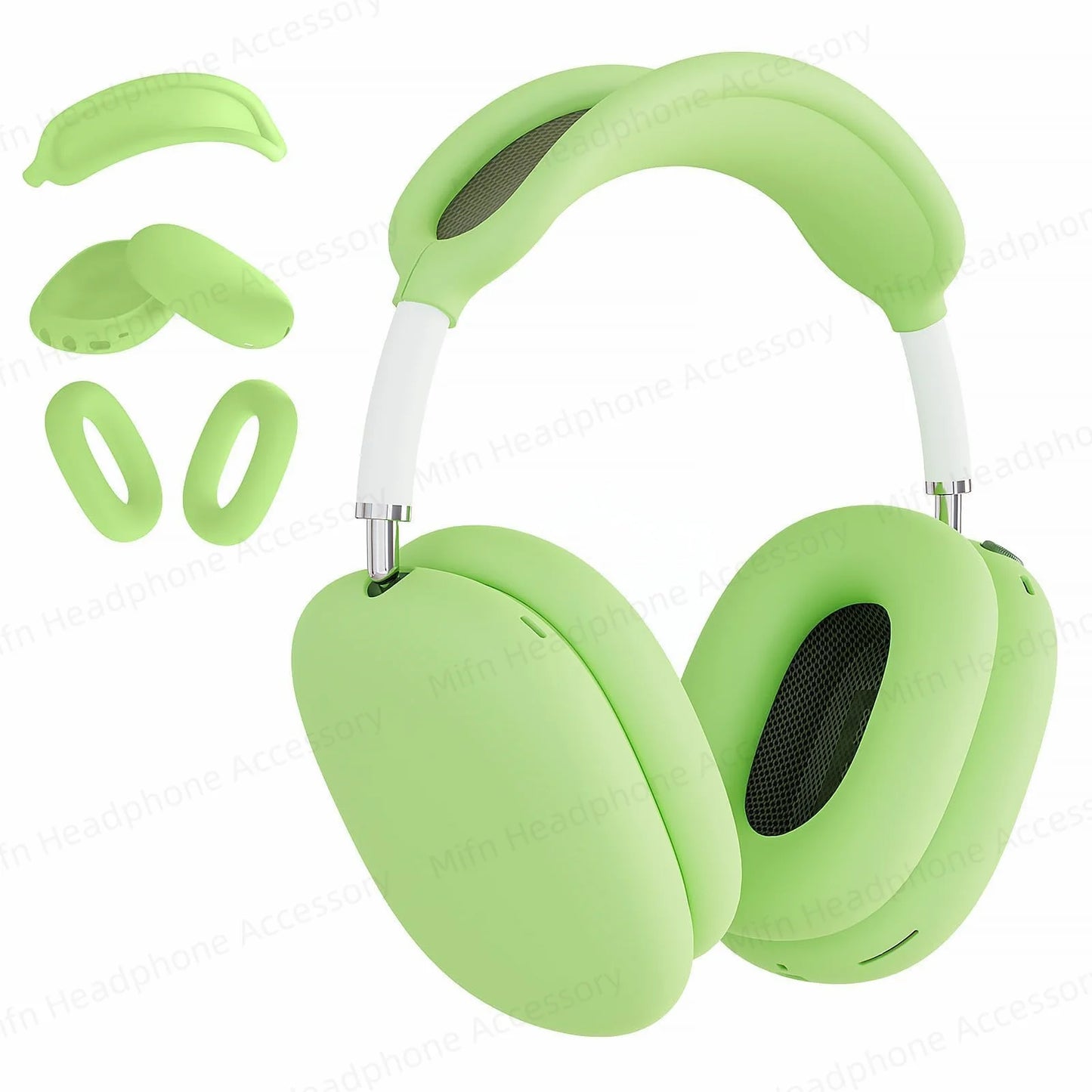 2024 Clear Soft TPU Case for AirPods Max – Ear Cups & Headband Cover