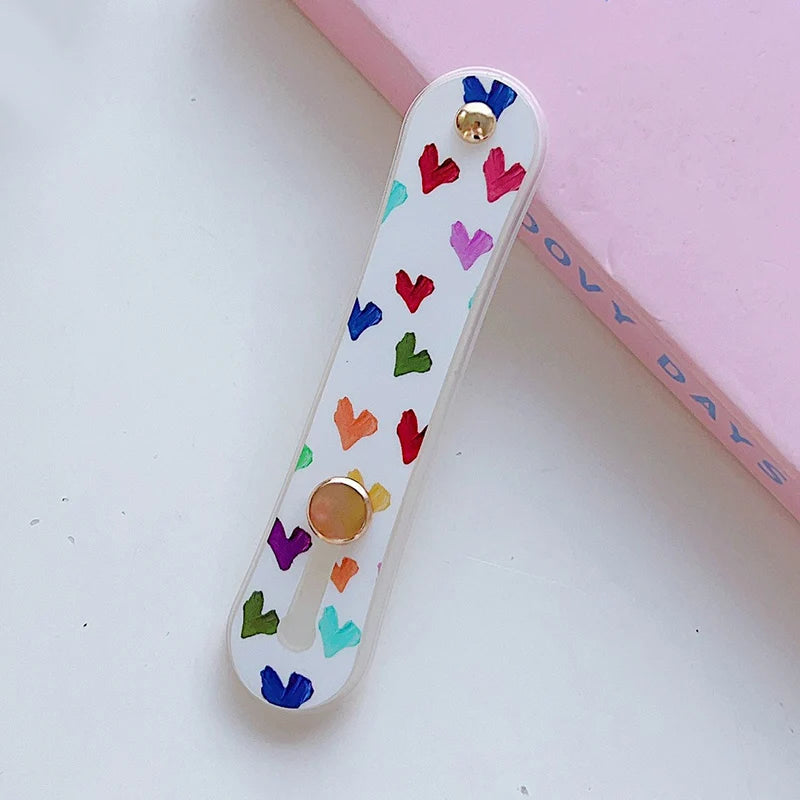 Universal Silicone Finger Ring Holder & Phone Stand β Telescopic Grip