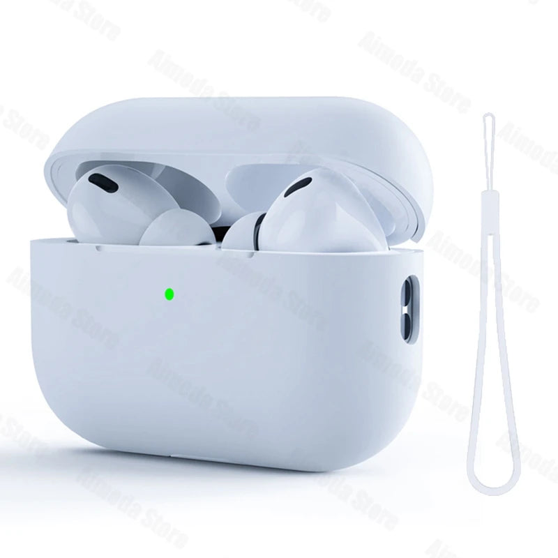 Liquid Silicone Case for AirPods Pro 2/3 – Soft Protective Earphone Cover