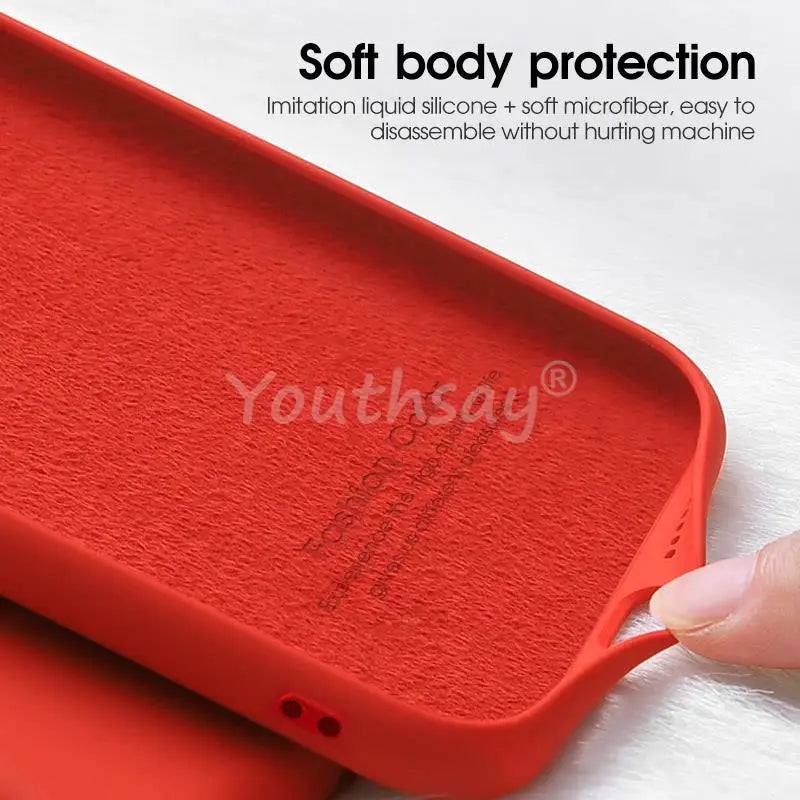 Liquid Silicone Case for Google Pixel 9 Pro/8/7/6A Soft Protective Cover