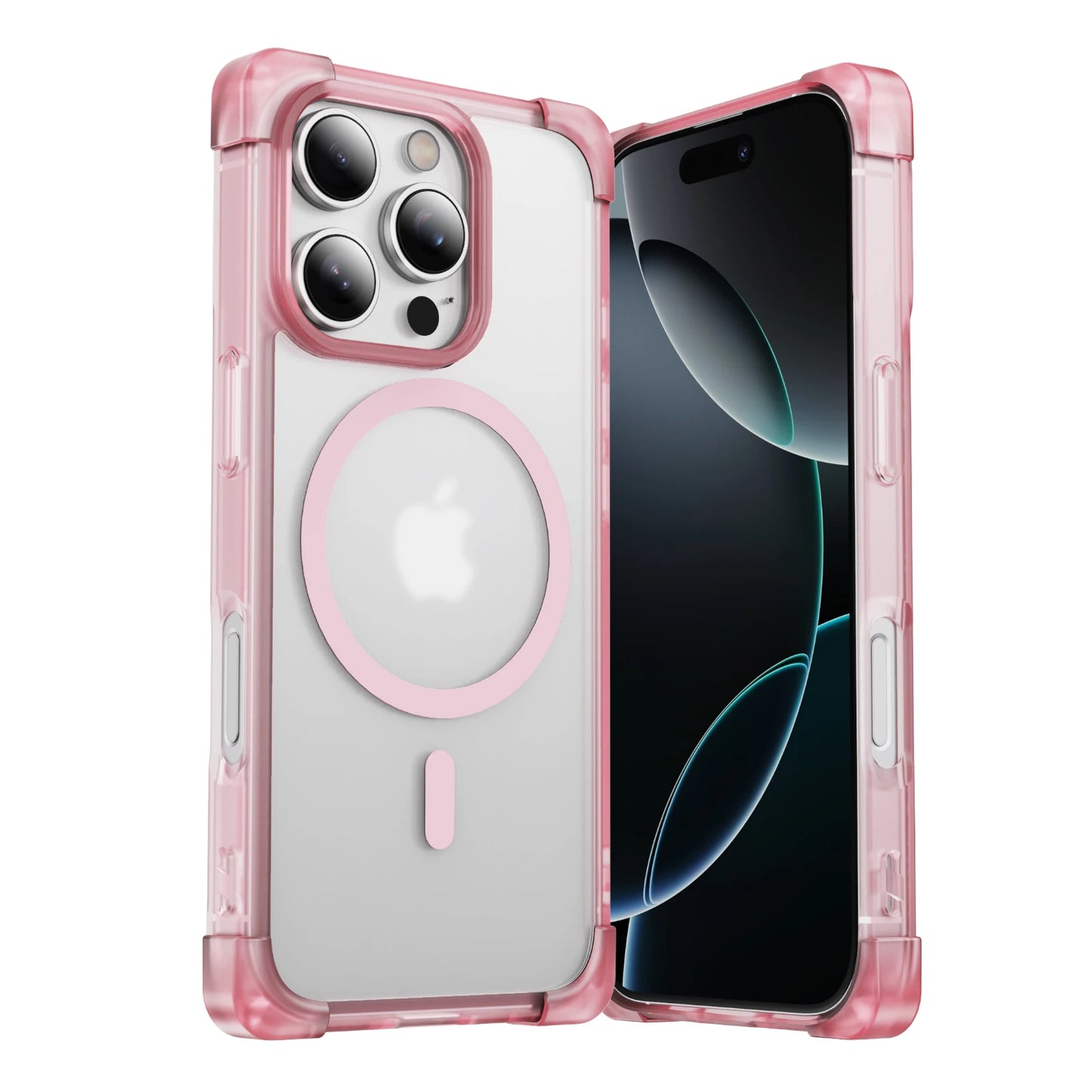 MagSafe Wireless Charging Matte Armor Case for iPhone 16–11 Pro Max
