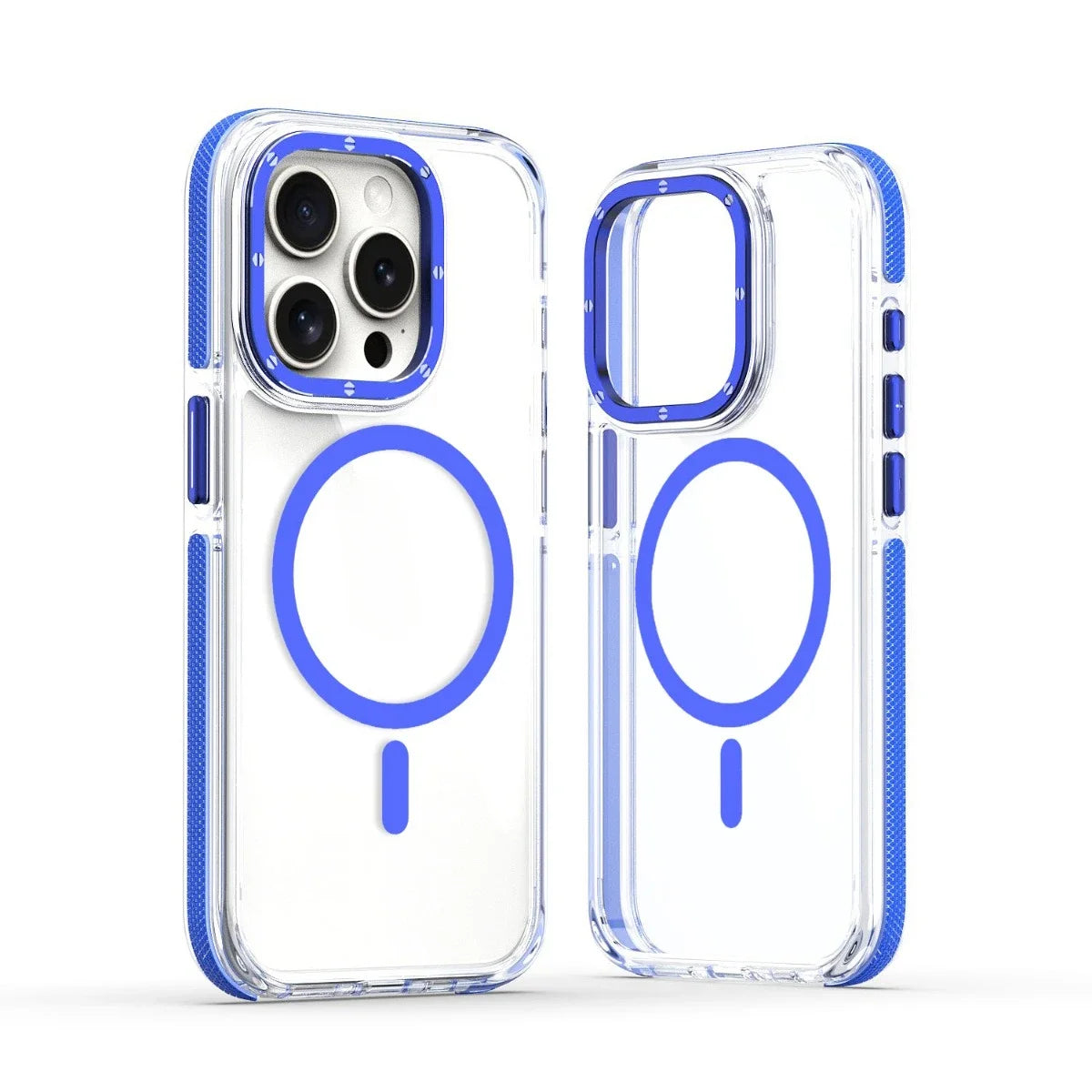 Luxury MagSafe Clear Case for iPhone 11/12/13 Pro Max β Shockproof Cover