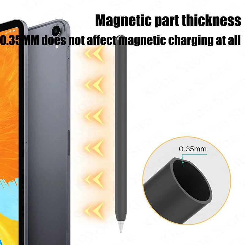 2-Pack Ultra-Thin Silicone Case for Apple Pencil 2nd Gen – Protective Skin