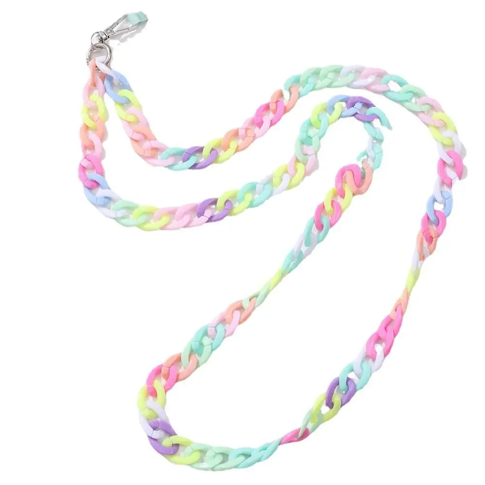 Colorful Crossbody Phone Strap Necklace with Card Slot for iPhone/Samsung