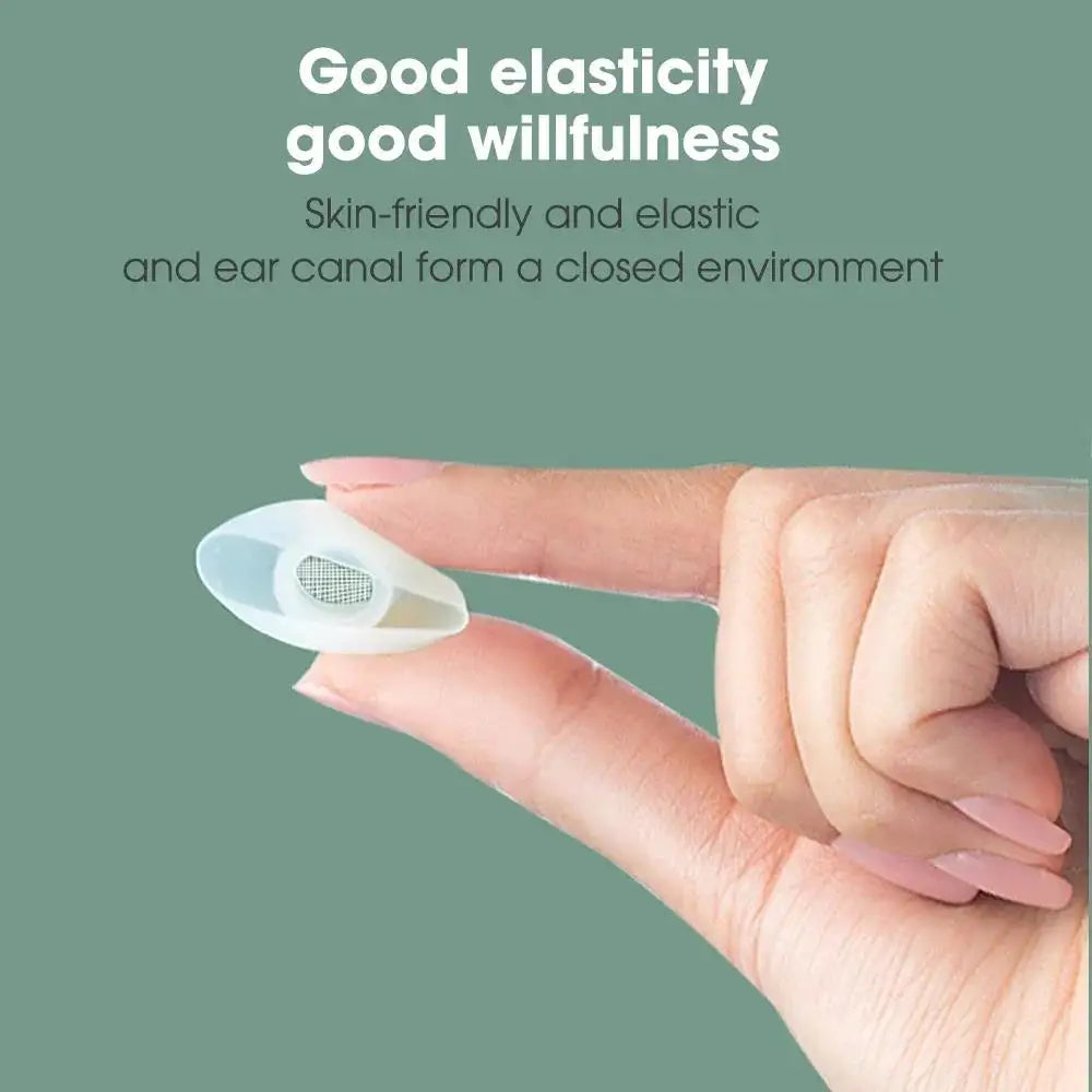 4 Pairs Silicone Ear Tips for AirPods Pro 1/2 – XS/S/M/L Noise Reduction