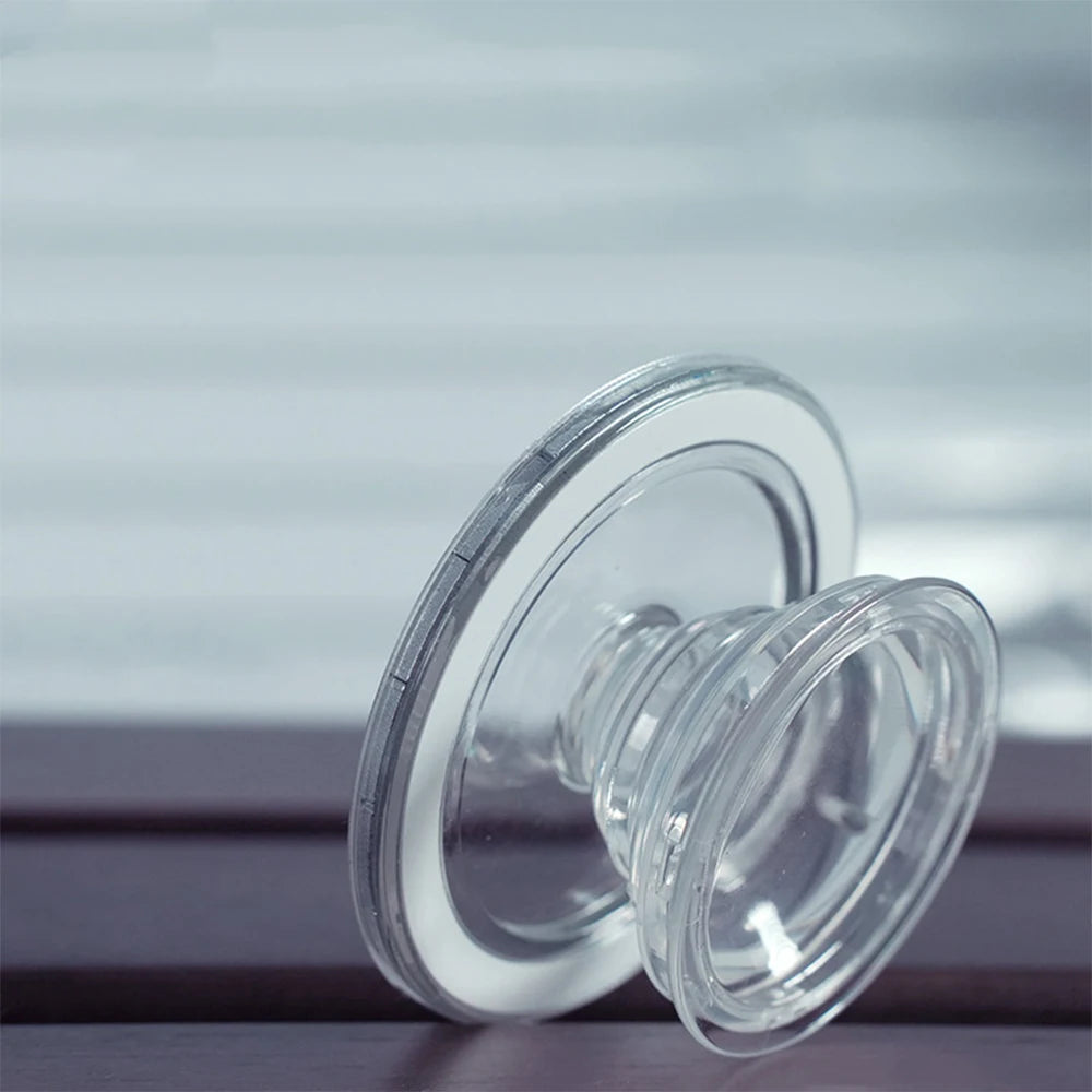 MagSafe Metal Glitter Ring Holder – 360° Rotating Magnetic Grip Stand