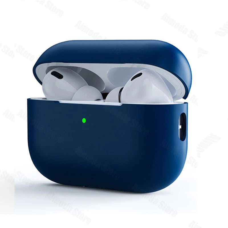 Liquid Silicone Case for AirPods Pro 2/3 – Soft Protective Earphone Cover